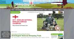 Desktop Screenshot of englishnationalsheepdogtrials.org.uk